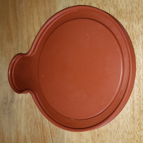 Vintage Visions 2 Heat & Eat Amber Corning Pyrex bowls 1 Lid - Picture 7 of 10